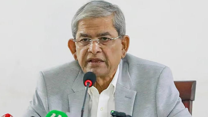 বিরোধী দলের নেতারা শেখ হাসিনার ভাষায় কথা বলছে: মির্জা ফখরুল